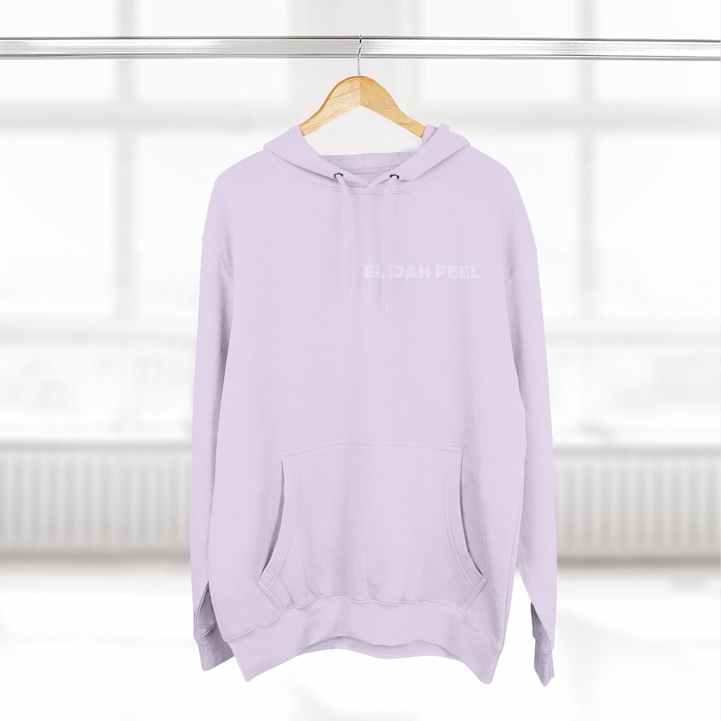 Elijah Peel Film Crew Hoodie — Three-Panel Fleece Crew Logo Hoodie