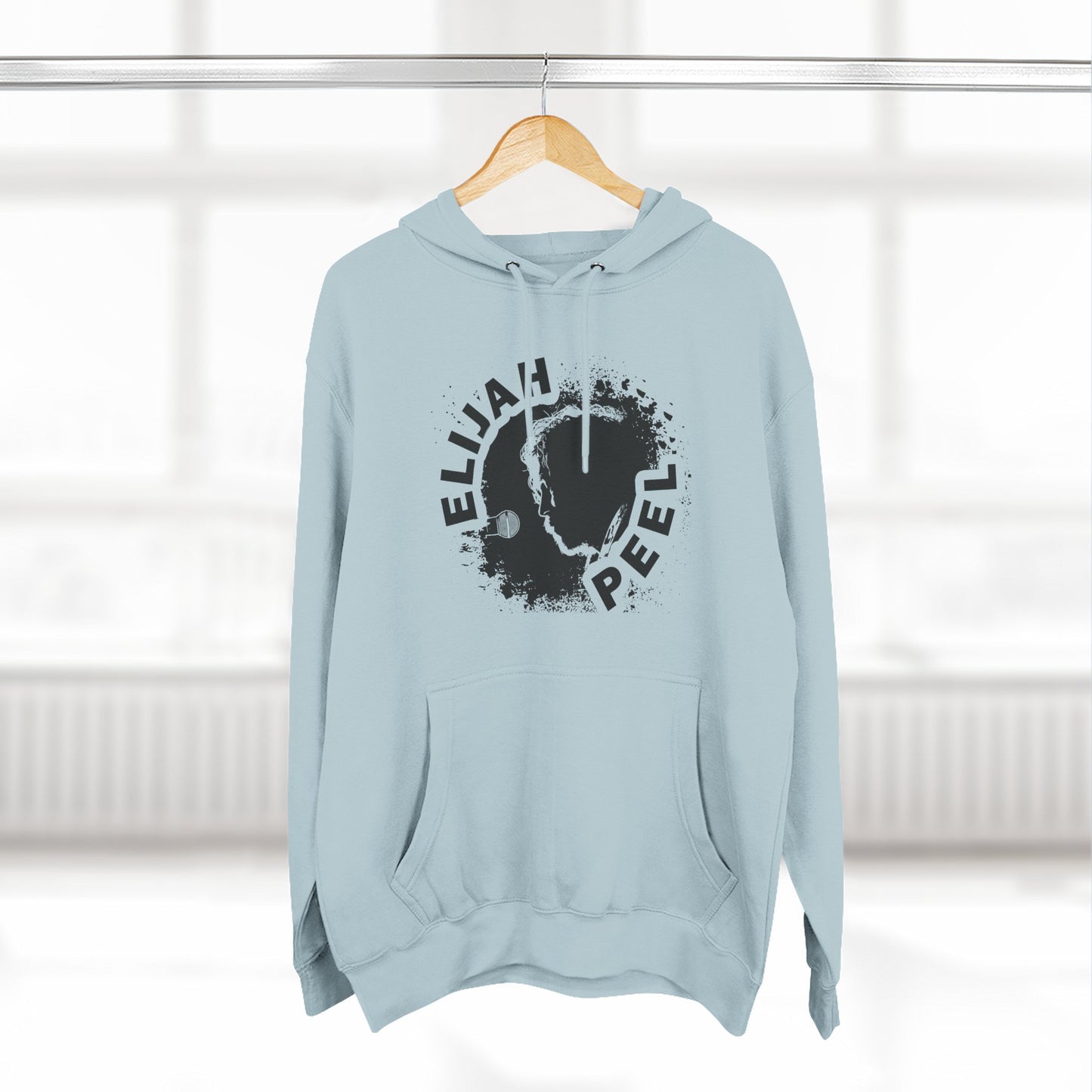 Elijah Peel Distressed Logo Hoodie