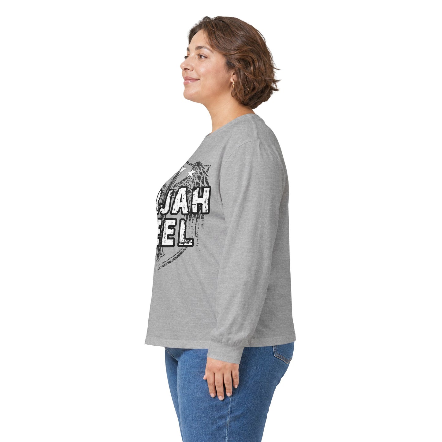 Elijah Peel Long Sleeve Tee — Vintage Shield Graphic Music Band Shirt