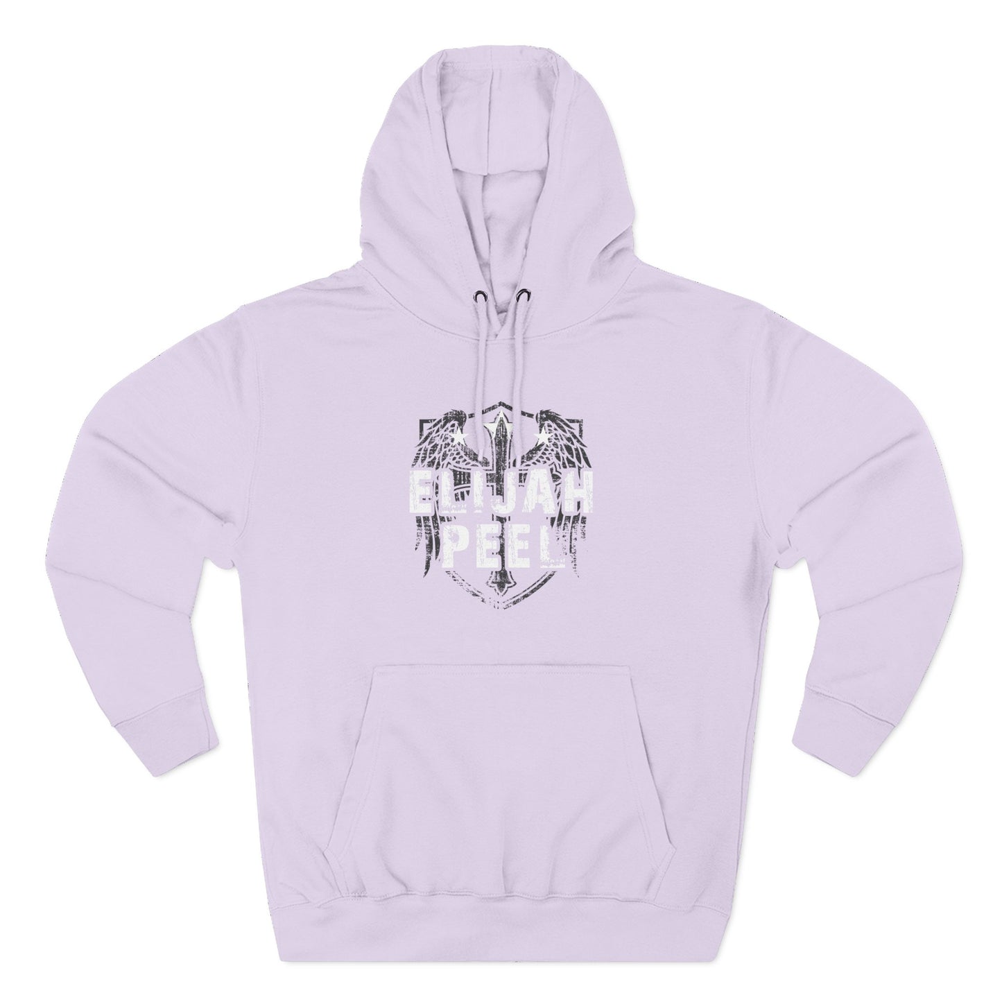 Elijah Peel Wings Hoodie — Vintage Sketch Rock Music Pullover