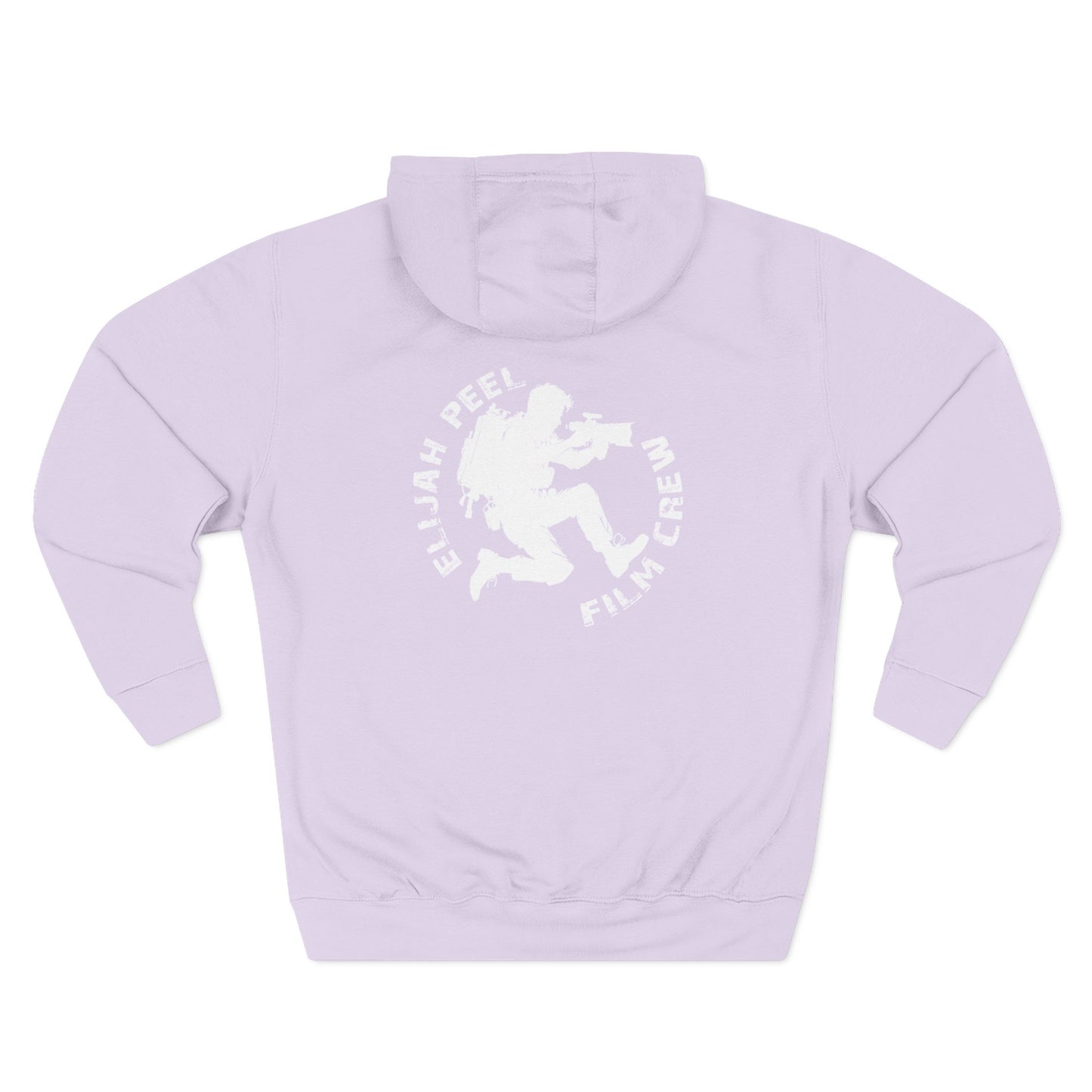 Elijah Peel Film Crew Hoodie — Three-Panel Fleece Crew Logo Hoodie