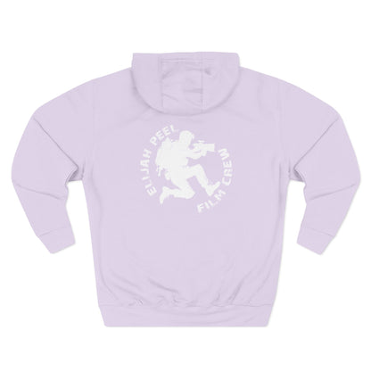 Elijah Peel Film Crew Hoodie — Three-Panel Fleece Crew Logo Hoodie