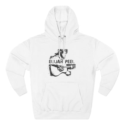Elijah Peel Acoustic Guitar Hoodie — Vintage Musician Graphic Pullover