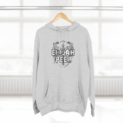Elijah Peel Wings Hoodie — Vintage Sketch Rock Music Pullover