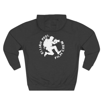 Elijah Peel Film Crew Hoodie — Three-Panel Fleece Crew Logo Hoodie