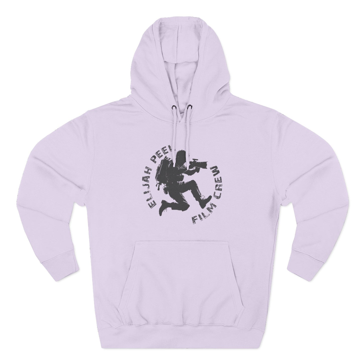 Elijah Peele Film Crew Hoodie — Vintage Camera Crew Logo Pullover