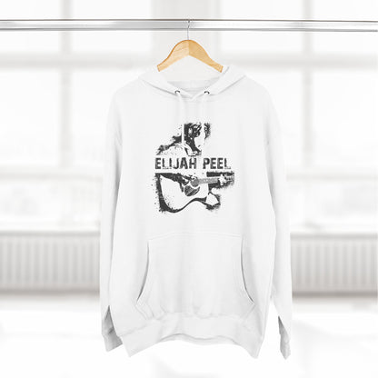 Elijah Peel Acoustic Guitar Hoodie — Vintage Musician Graphic Pullover
