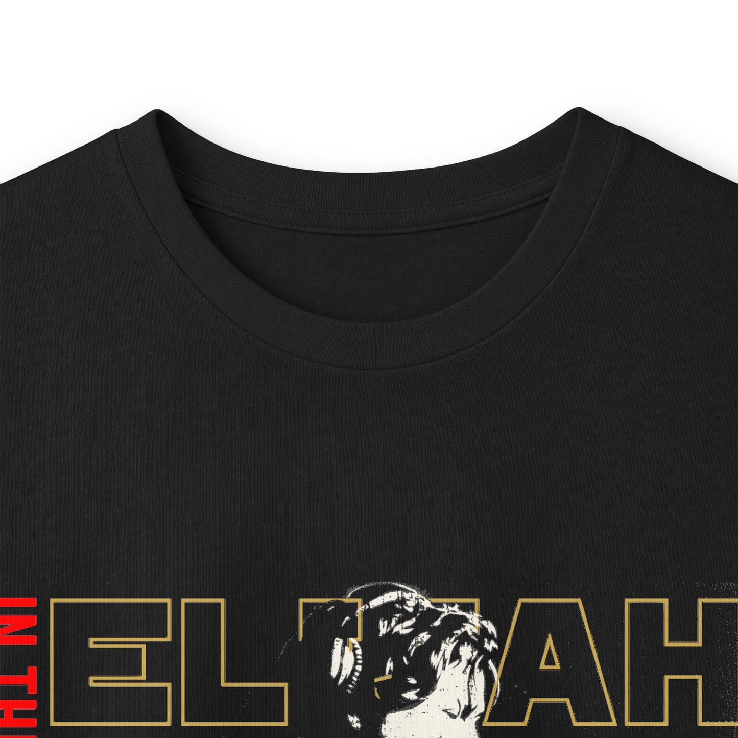Long Sleeve Tee — Retro 'Elijah' Graphic with Guitar (In Concert Aug 14, 2025)
