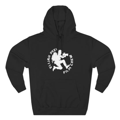 Elijah Peele Film Crew Hoodie — Vintage Camera Crew Logo Pullover