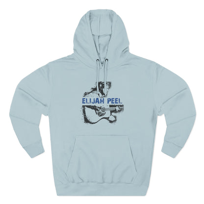 Elijah Peel Acoustic Guitar Hoodie — Vintage Musician Graphic Pullover