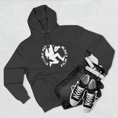 Elijah Peele Film Crew Hoodie — Vintage Camera Crew Logo Pullover