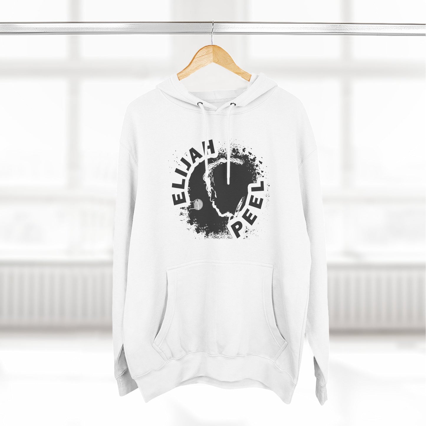 Elijah Peel Distressed Logo Hoodie