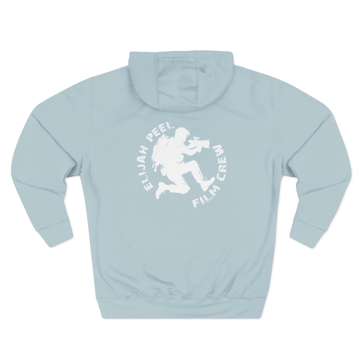 Elijah Peel Film Crew Hoodie — Three-Panel Fleece Crew Logo Hoodie