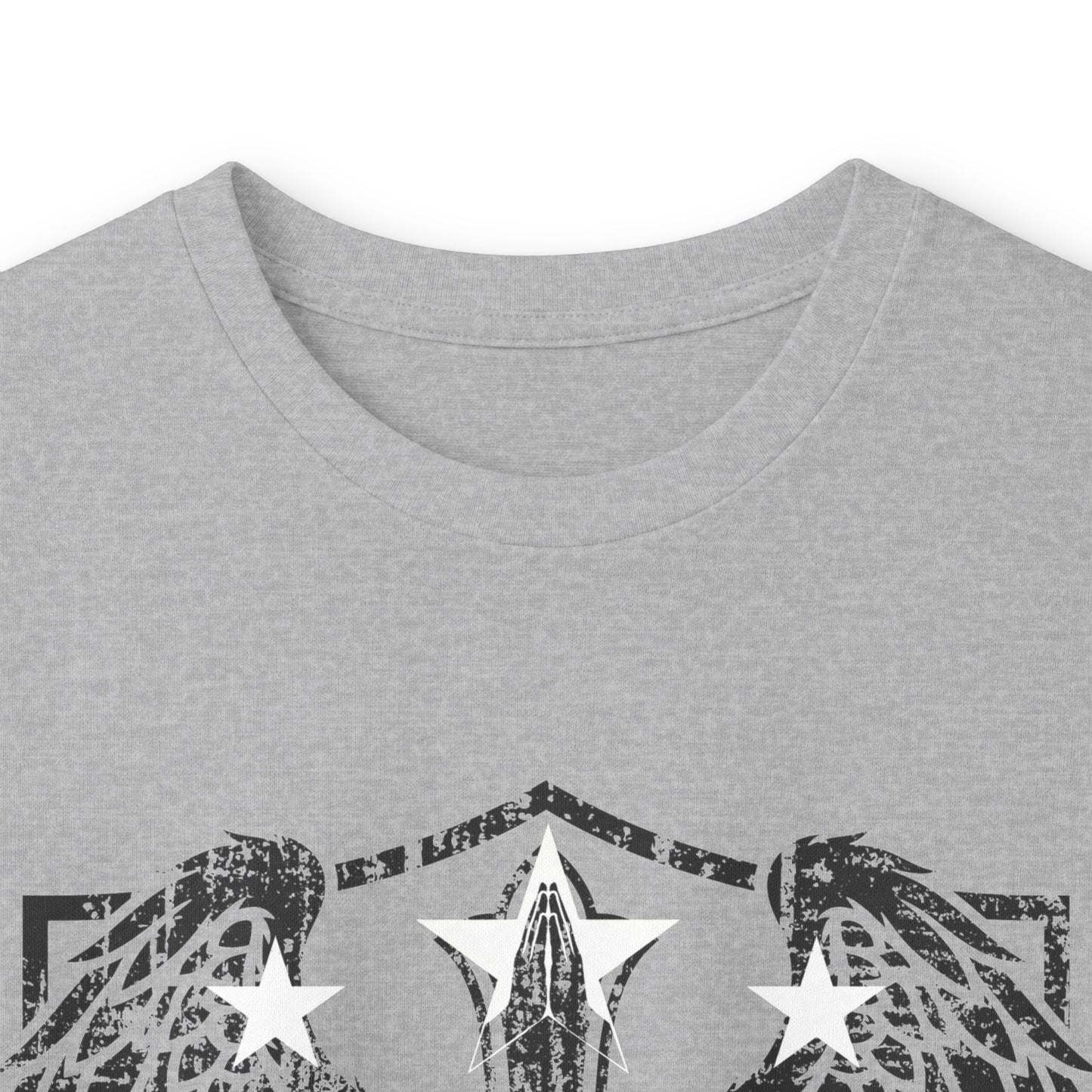 Elijah Peel Long Sleeve Tee — Vintage Shield Graphic Music Band Shirt