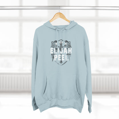 Elijah Peel Wings Hoodie — Vintage Sketch Rock Music Pullover