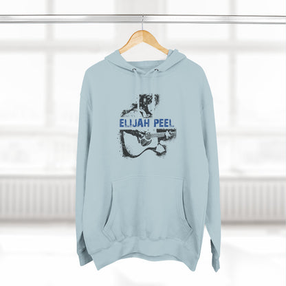 Elijah Peel Acoustic Guitar Hoodie — Vintage Musician Graphic Pullover