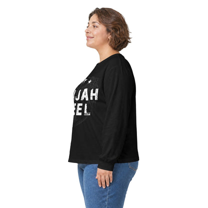 Elijah Peel Long Sleeve Tee — Vintage Shield Graphic Music Band Shirt