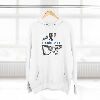 Elijah Peel Acoustic Guitar Hoodie — Vintage Musician Graphic Pullover