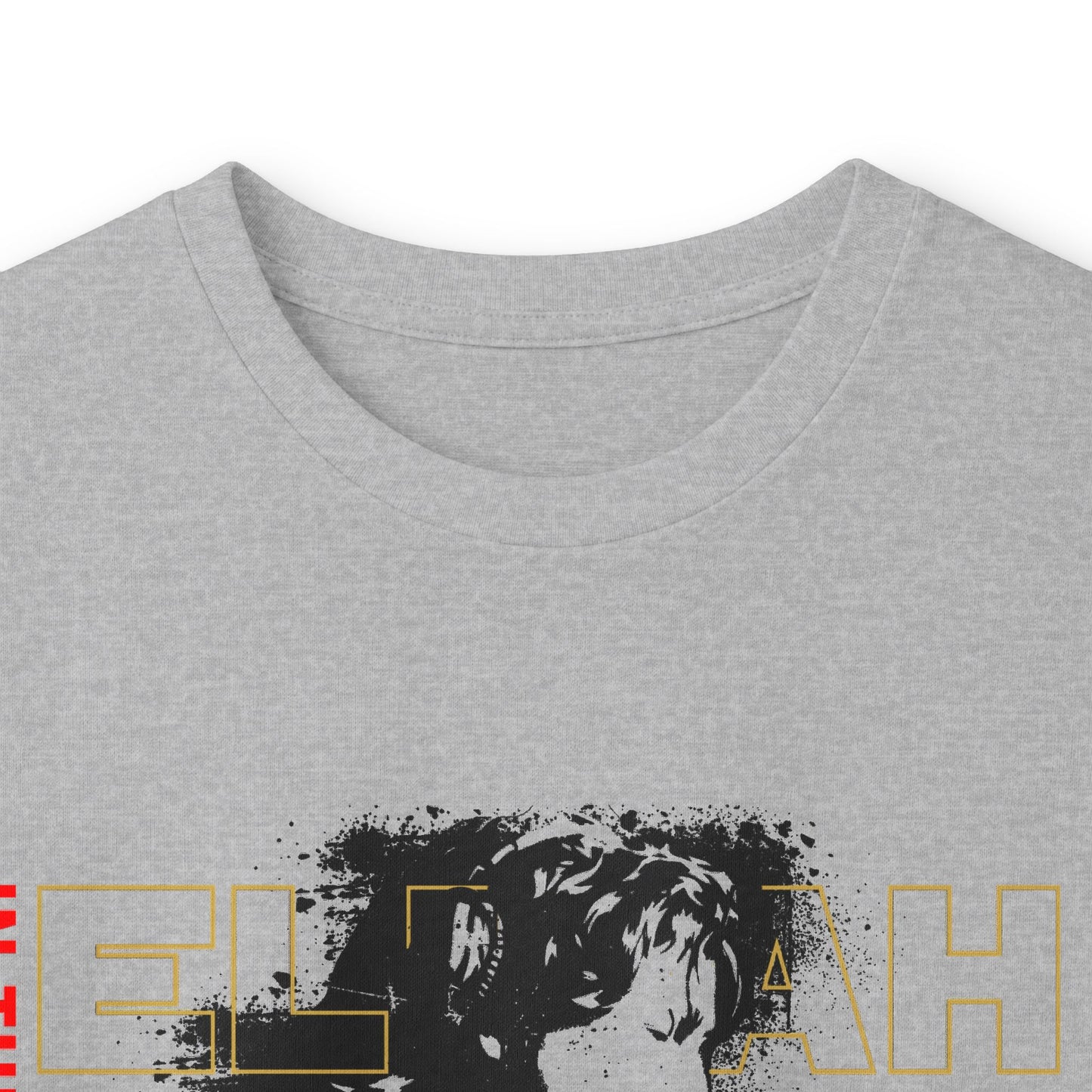 Long Sleeve Tee — Retro 'Elijah' Graphic with Guitar (In Concert Aug 14, 2025)