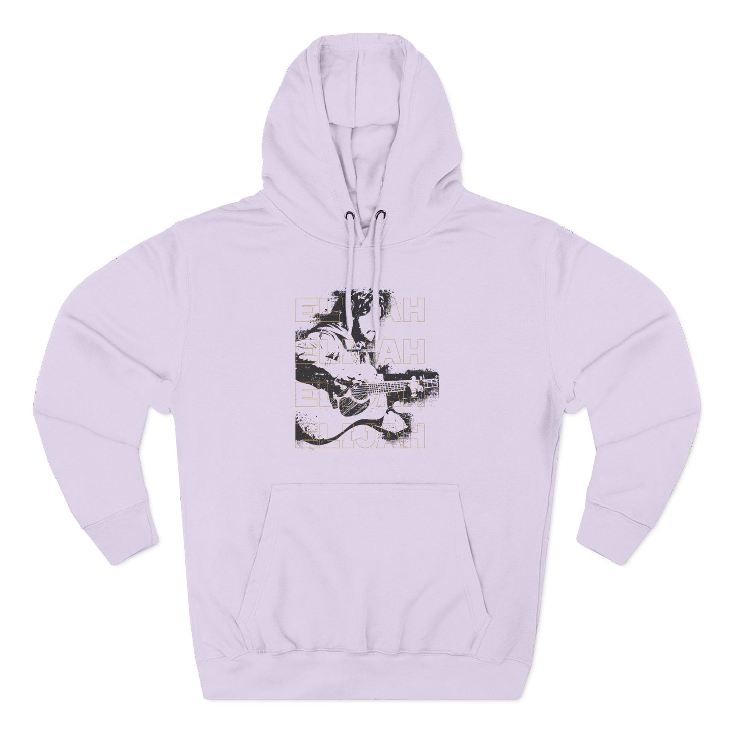 Elijah Guitar Hoodie — Vintage Acoustic Music Pullover