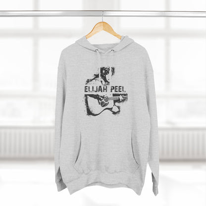 Elijah Peel Acoustic Guitar Hoodie — Vintage Musician Graphic Pullover