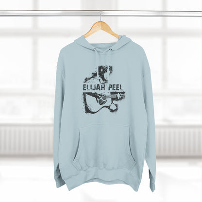 Elijah Peel Acoustic Guitar Hoodie — Vintage Musician Graphic Pullover
