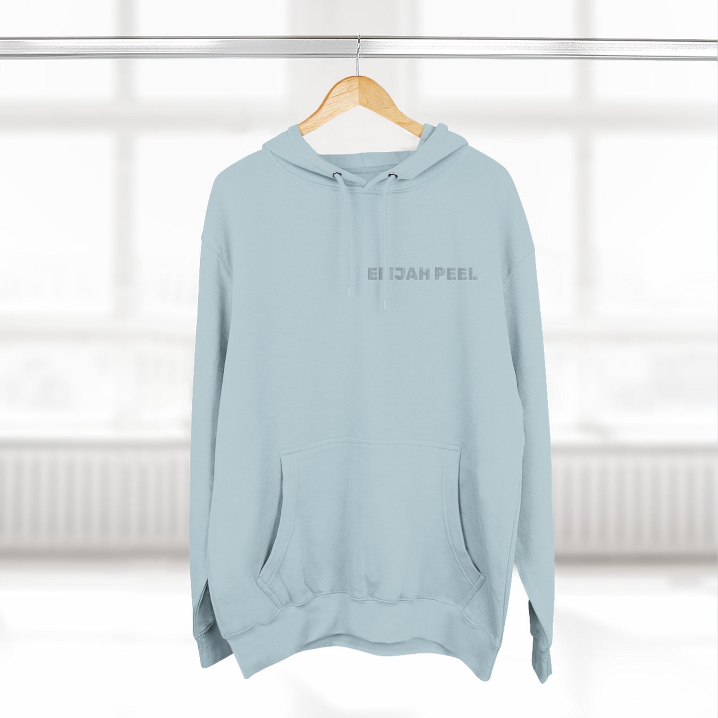 Film Crew Hoodie — "Elijah Peel" Camera Operator Graphic Fleece Hoodie