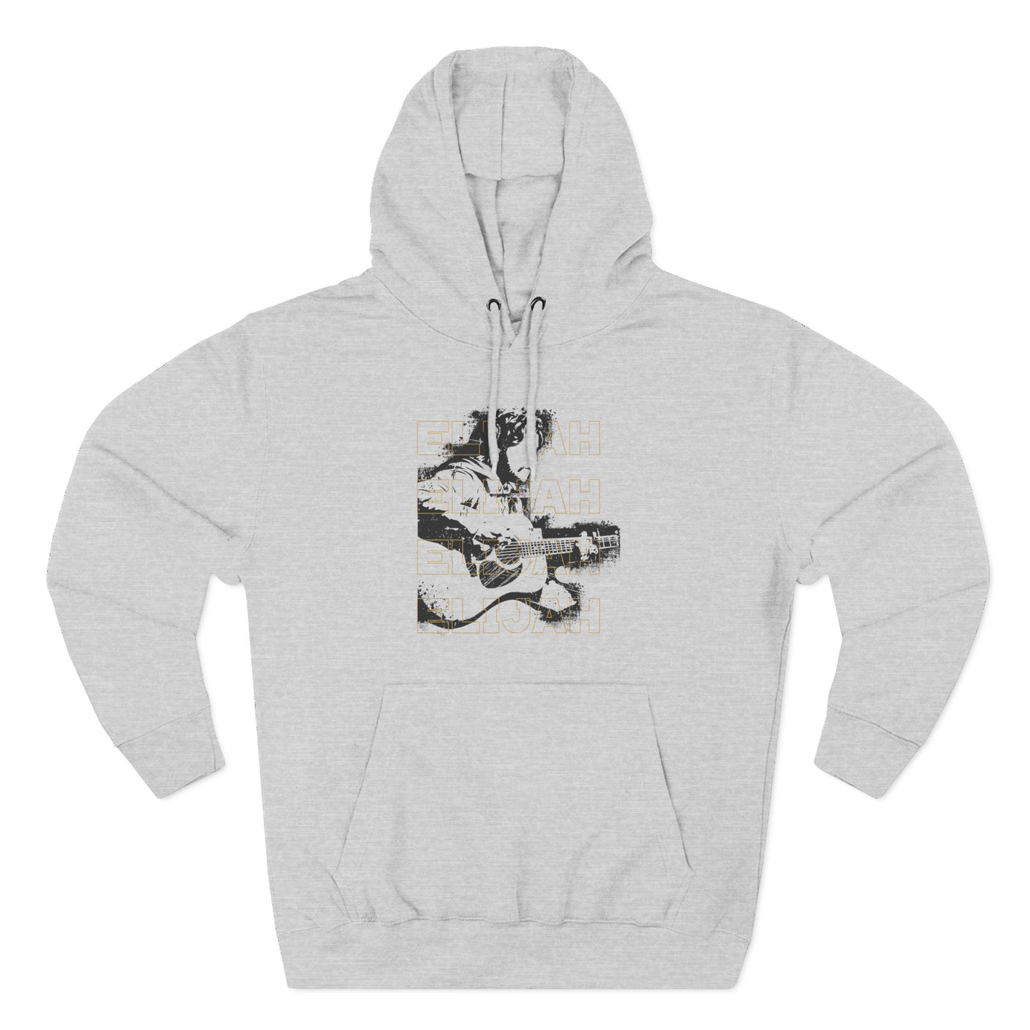 Elijah Guitar Hoodie — Vintage Acoustic Music Pullover