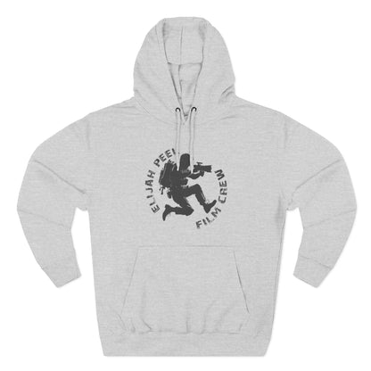 Elijah Peele Film Crew Hoodie — Vintage Camera Crew Logo Pullover