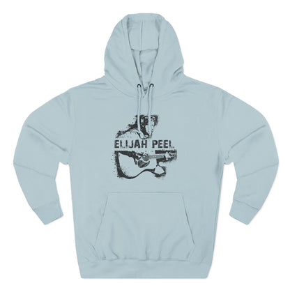 Elijah Peel Acoustic Guitar Hoodie — Vintage Musician Graphic Pullover