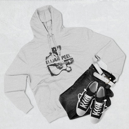 Elijah Peel Acoustic Guitar Hoodie — Vintage Musician Graphic Pullover