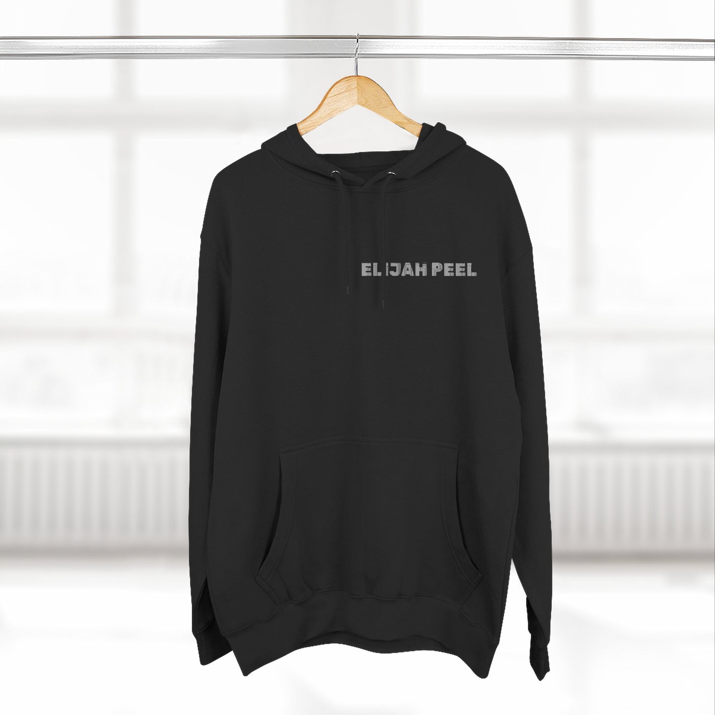Elijah Peel Film Crew Hoodie — Three-Panel Fleece Crew Logo Hoodie