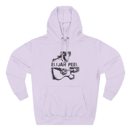 Elijah Peel Acoustic Guitar Hoodie — Vintage Musician Graphic Pullover