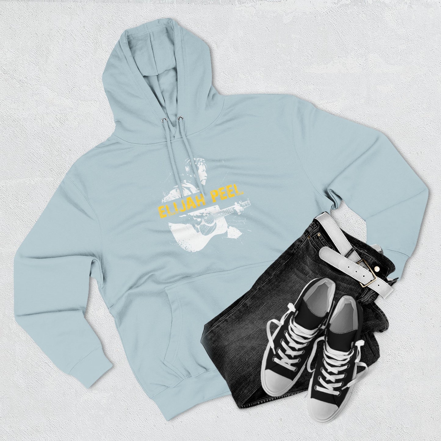 Skull & Roses Hoodie - 'Dream Peel' Graphic Fleece Pullover