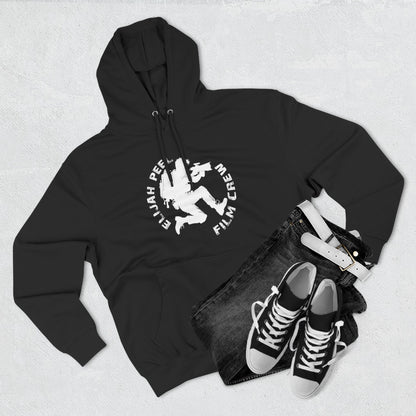 Elijah Peele Film Crew Hoodie — Vintage Camera Crew Logo Pullover