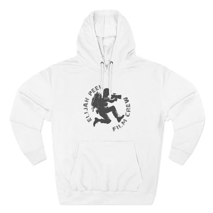 Elijah Peele Film Crew Hoodie — Vintage Camera Crew Logo Pullover