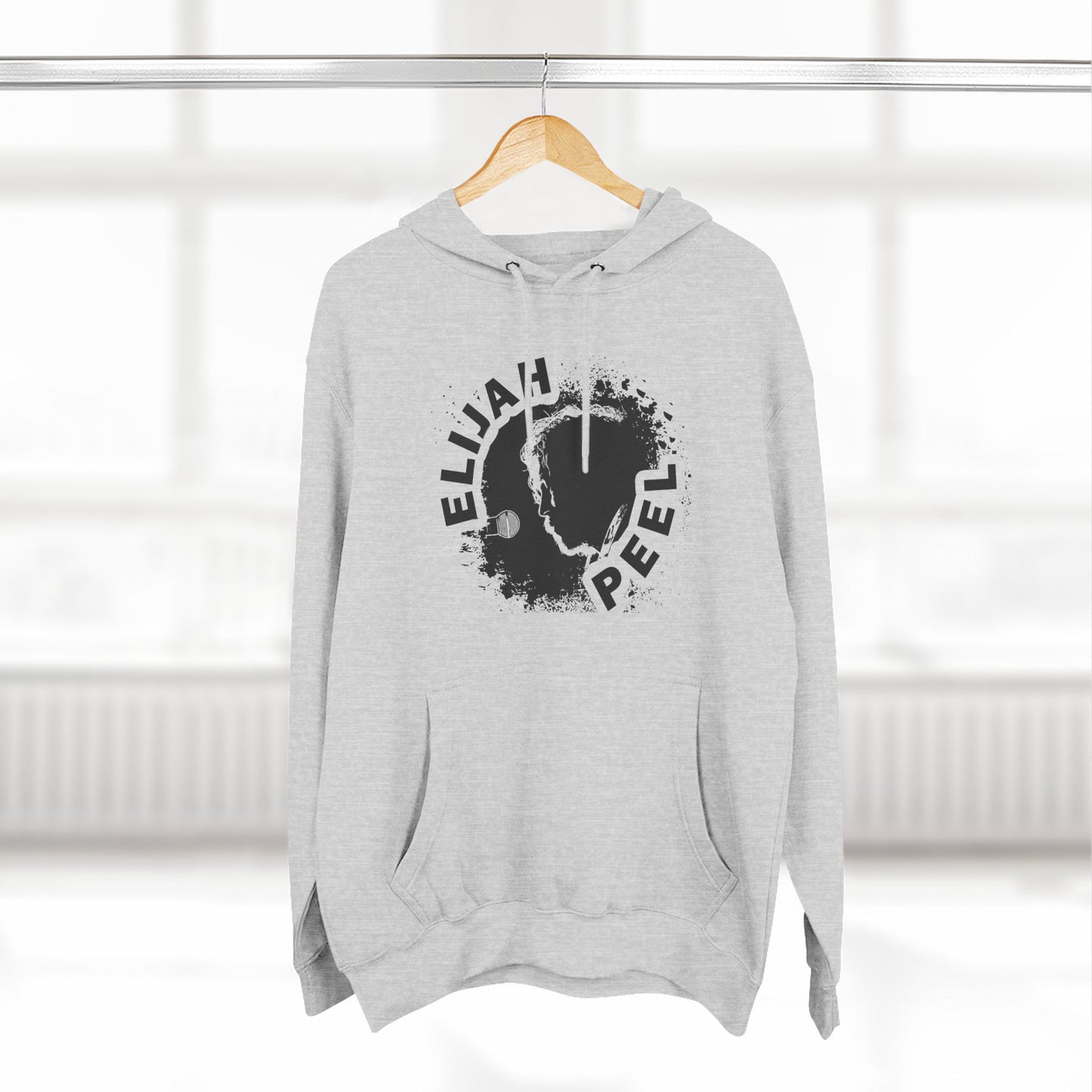 Elijah Peel Distressed Logo Hoodie