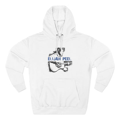 Elijah Peel Acoustic Guitar Hoodie — Vintage Musician Graphic Pullover