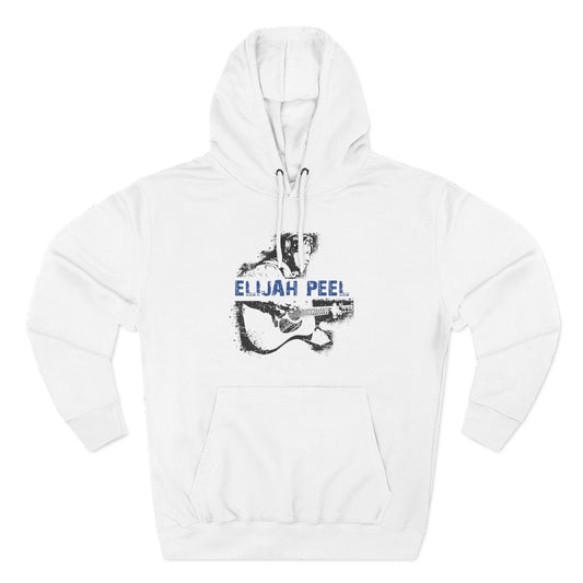 Elijah Peel Acoustic Guitar Hoodie — Vintage Musician Graphic Pullover