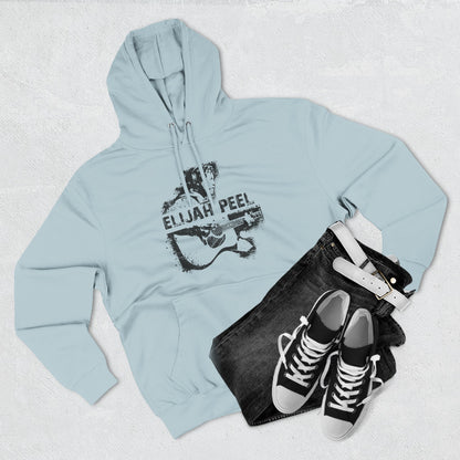 Elijah Peel Acoustic Guitar Hoodie — Vintage Musician Graphic Pullover