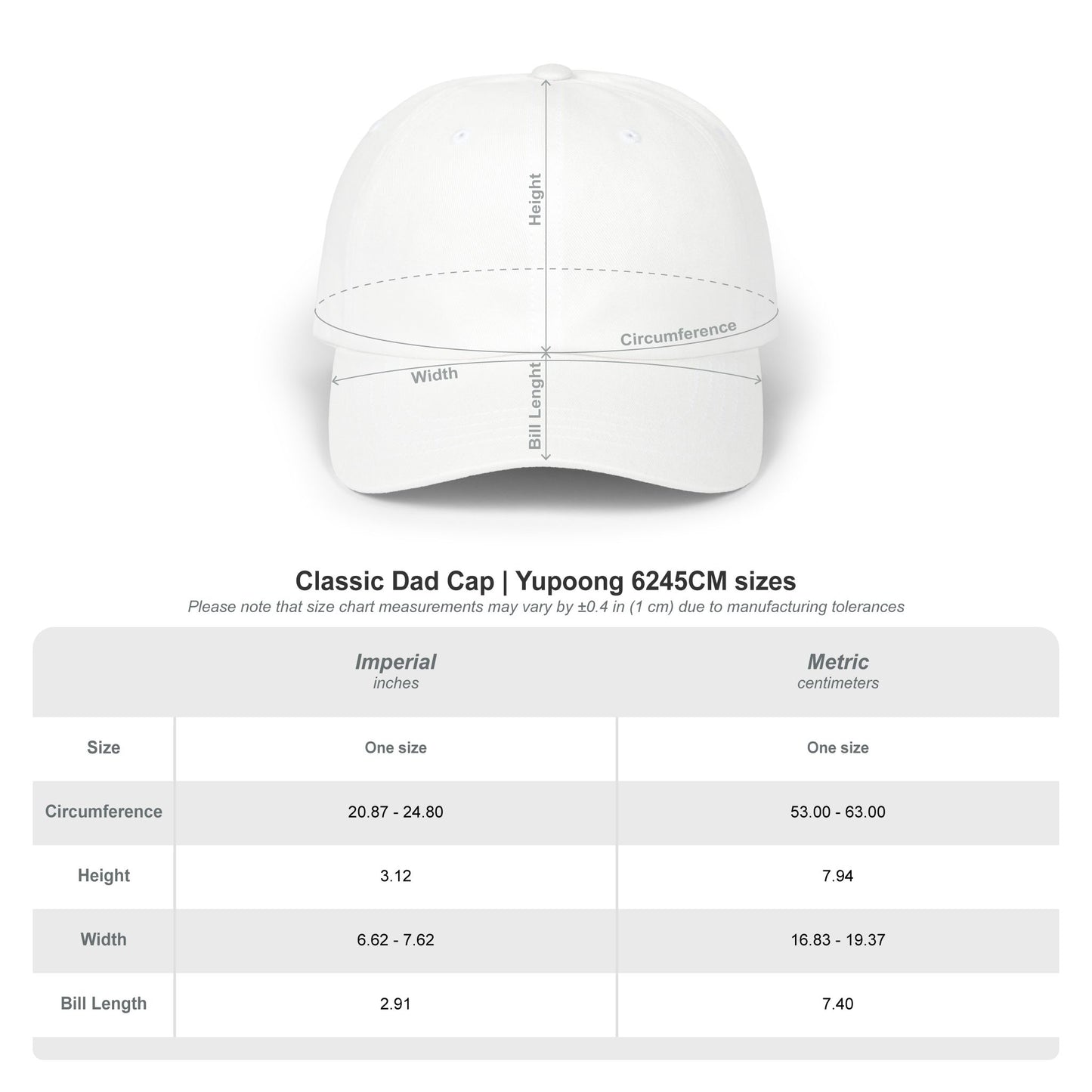 Elijah Peel Tour Dad Cap
