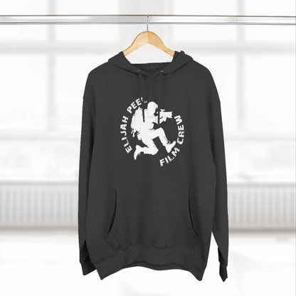 Elijah Peele Film Crew Hoodie — Vintage Camera Crew Logo Pullover