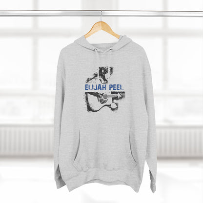 Elijah Peel Acoustic Guitar Hoodie — Vintage Musician Graphic Pullover