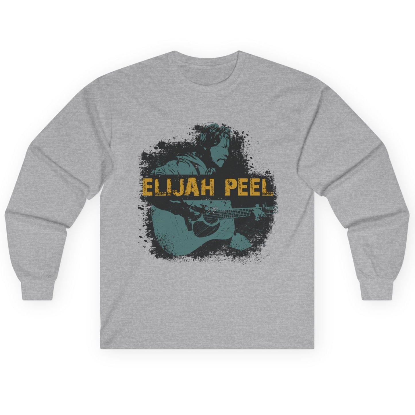 Elijah Peel Guitar Graphic Long Sleeve Tee
