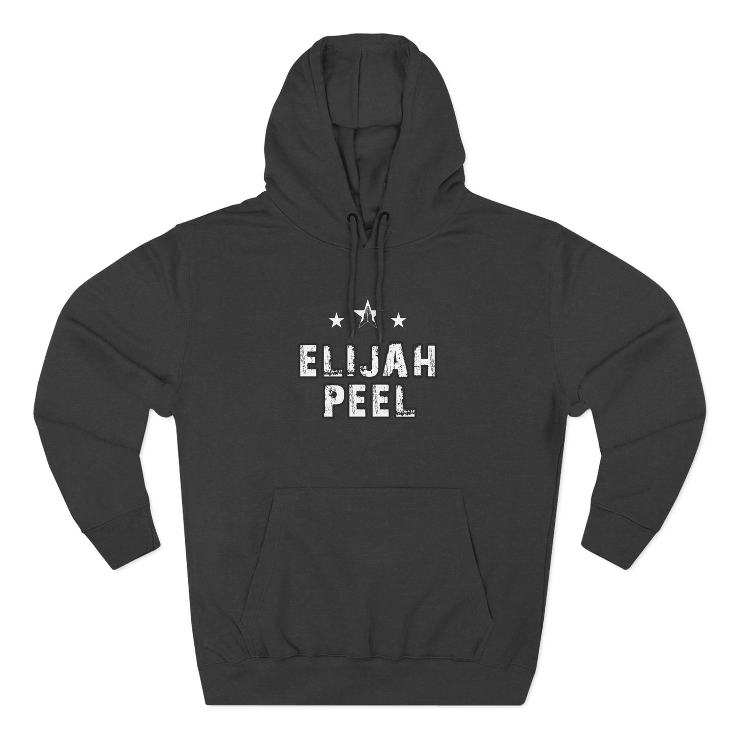Elijah Peel Wings Hoodie — Vintage Sketch Rock Music Pullover