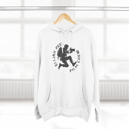 Elijah Peele Film Crew Hoodie — Vintage Camera Crew Logo Pullover