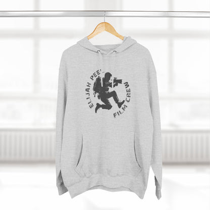 Elijah Peele Film Crew Hoodie — Vintage Camera Crew Logo Pullover