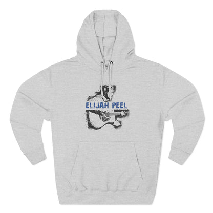 Elijah Peel Acoustic Guitar Hoodie — Vintage Musician Graphic Pullover