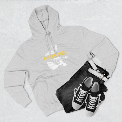 Skull & Roses Hoodie - 'Dream Peel' Graphic Fleece Pullover