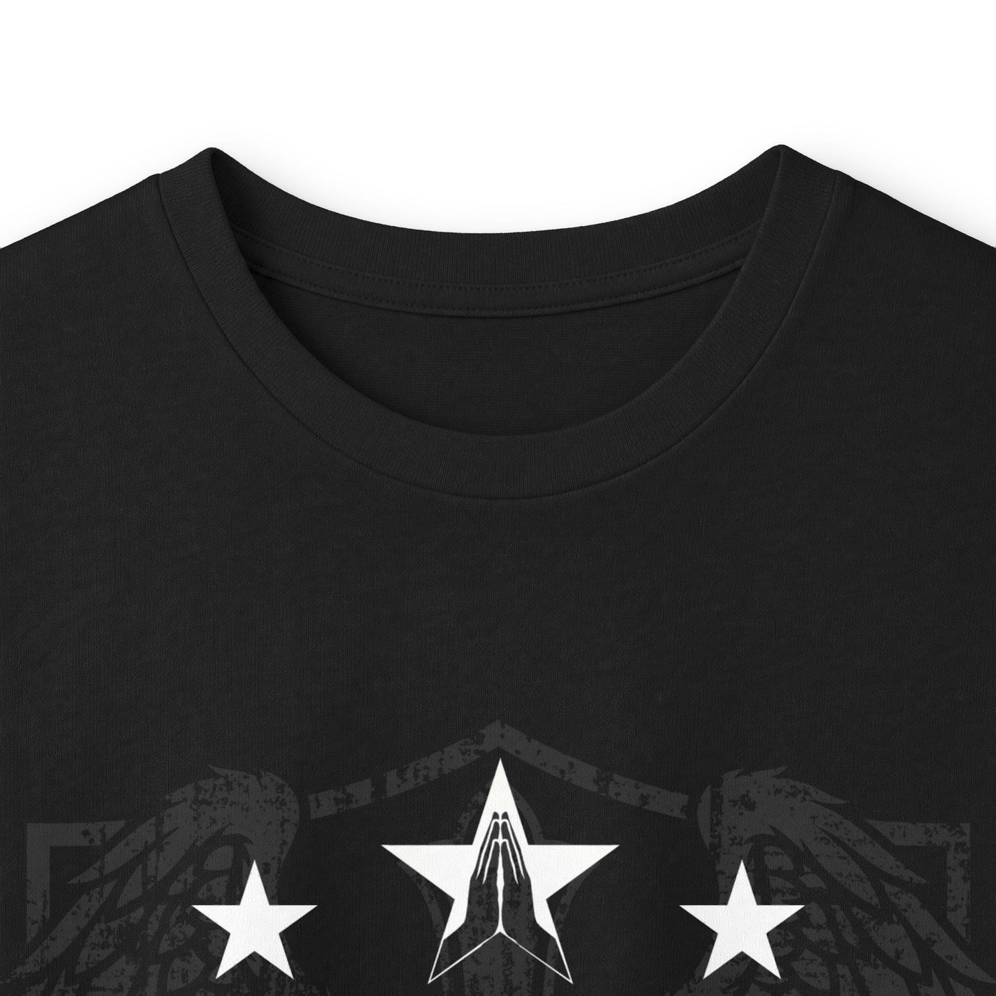 Elijah Peel Long Sleeve Tee — Vintage Shield Graphic Music Band Shirt